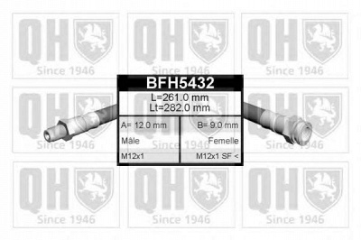 QUINTON HAZELL bfh5432 -  Тормозной шланг